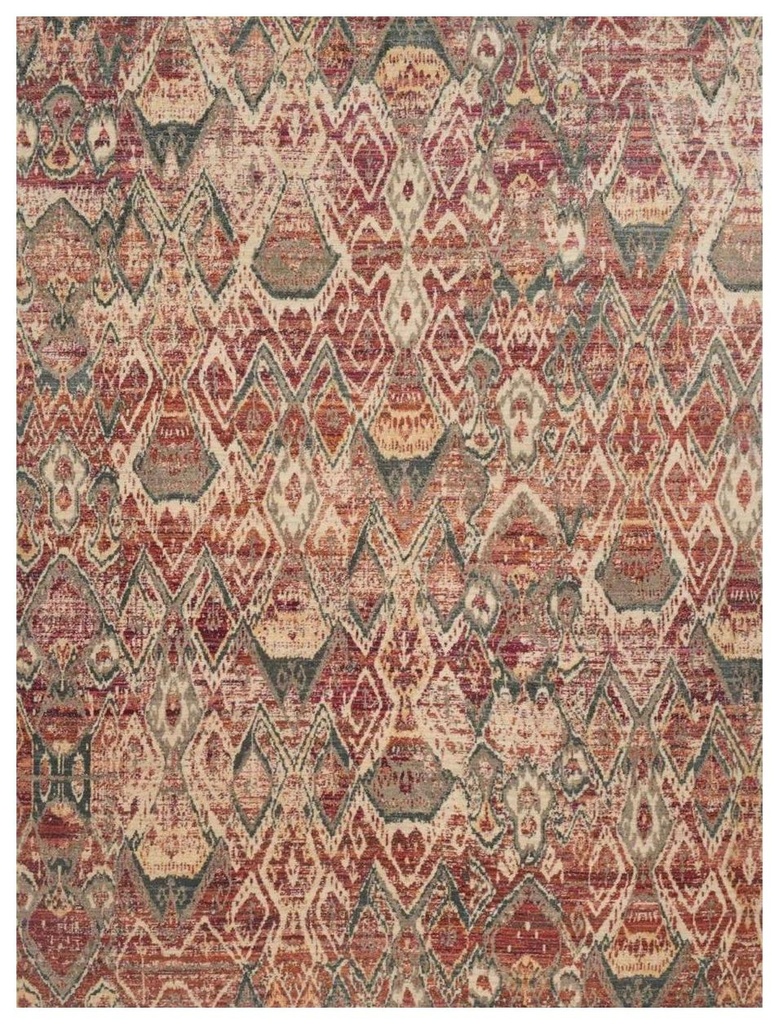 JAVARI JV-04 BERRY / IVORY