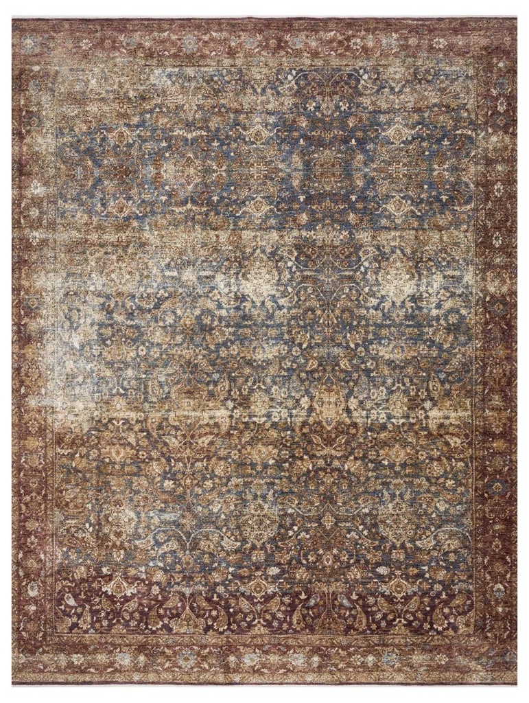 KENNEDY KEN-05 DENIM / BRICK