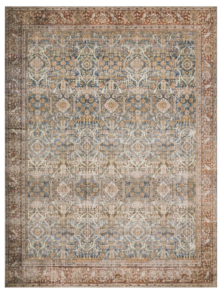 LAYLA LAY-04 OCEAN / RUST