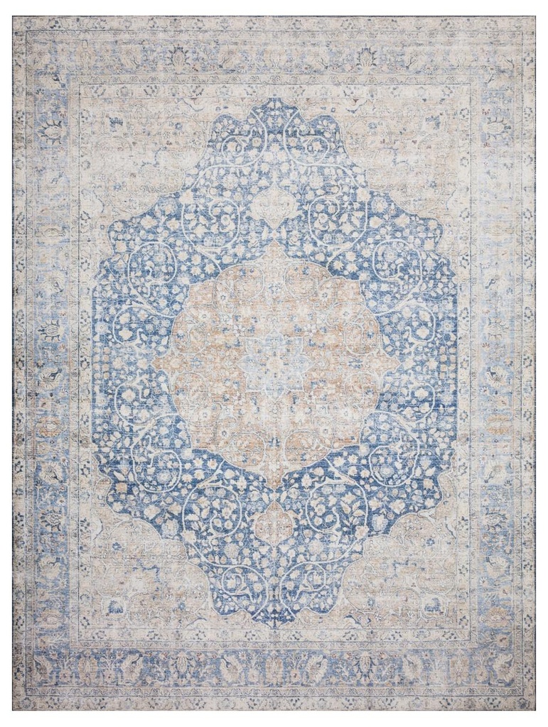 LAYLA LAY-07 BLUE / TANGERINE