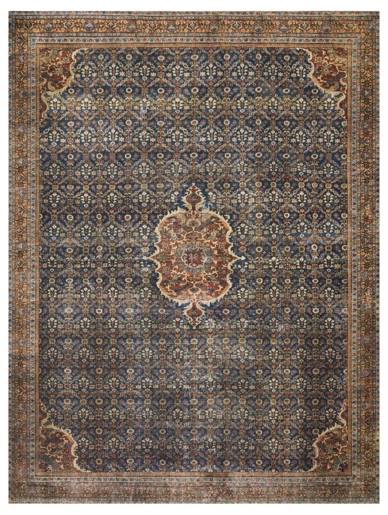 LAYLA LAY-09 COBALT BLUE / SPICE