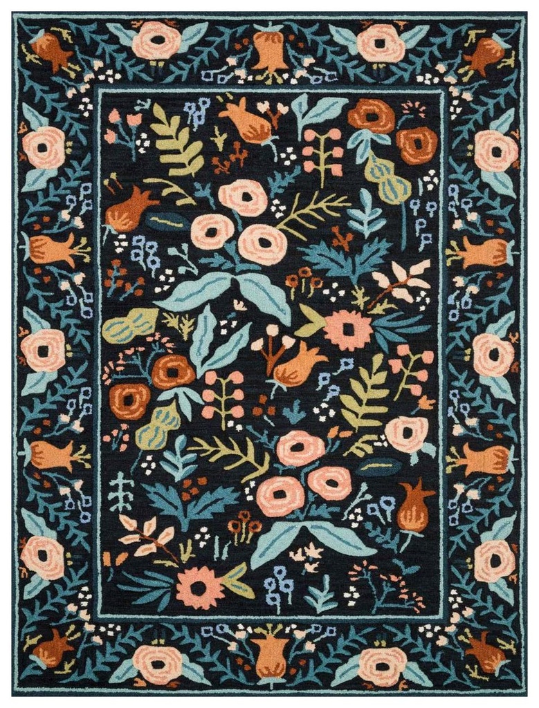 LES FLEURS LES-01 BLACK