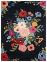 LES FLEURS LES-03 BLACK / MULTI
