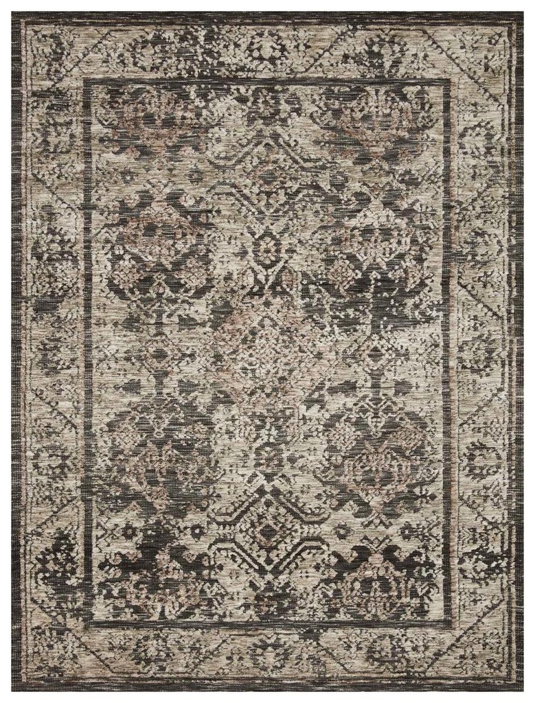 LINDSAY LIS-04 CHARCOAL / BEIGE