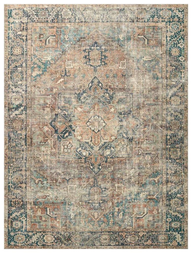 MARGOT MAT-02 TERRACOTTA / LAGOON