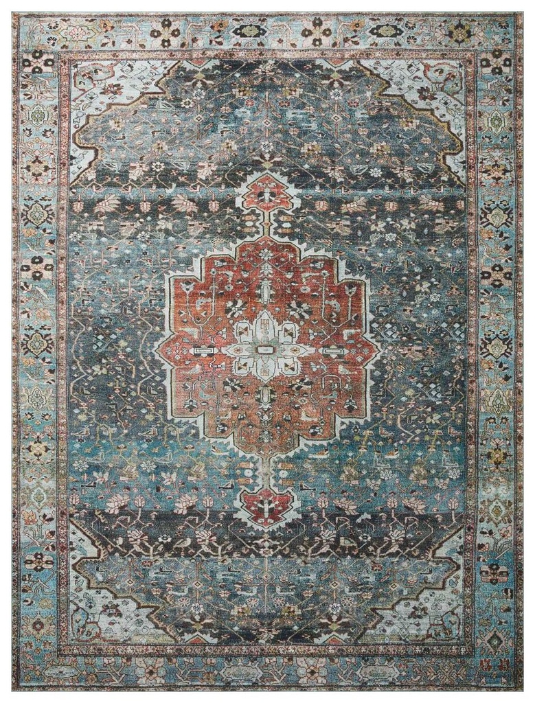 MARGOT MAT-05 OCEAN / BRICK