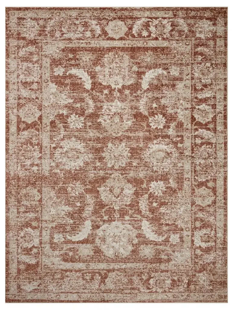 ODETTE ODT-03 RUST / IVORY