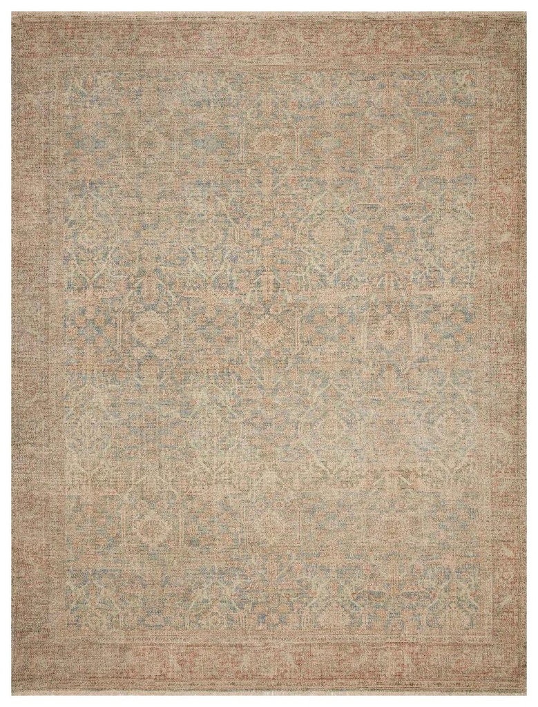 PRIYA PRY-06 DENIM / RUST