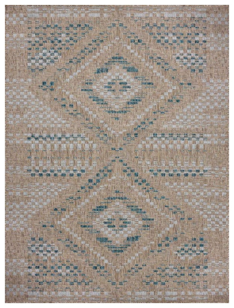 TOPANGA TOP-04 NATURAL / AQUA