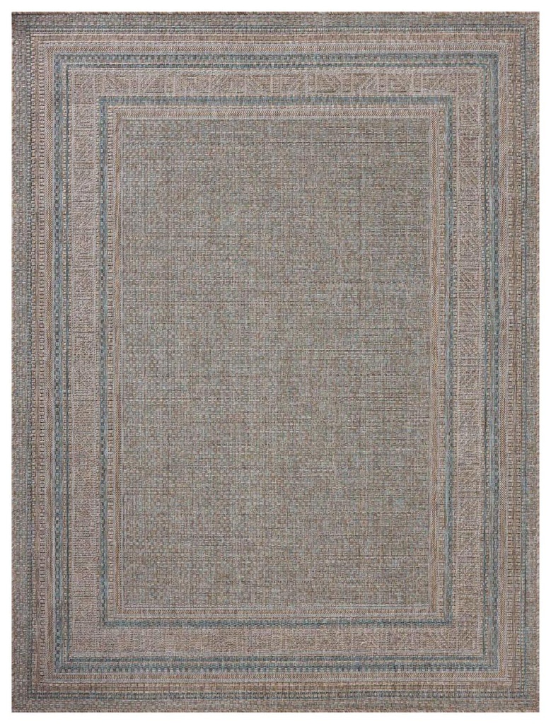 TOPANGA TOP-05 NATURAL / TEAL