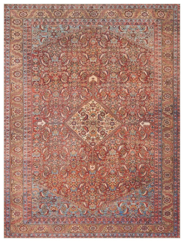 LOREN LQ-06 RED / MULTI