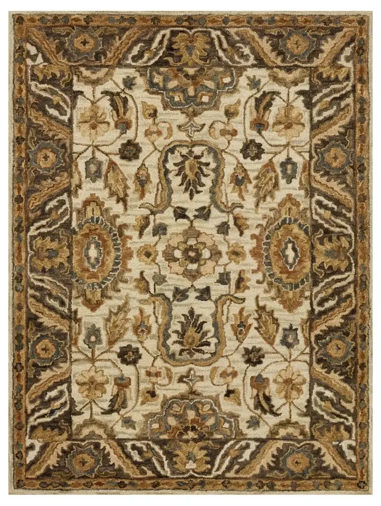 VICTORIA VK-02 IVORY / DK TAUPE