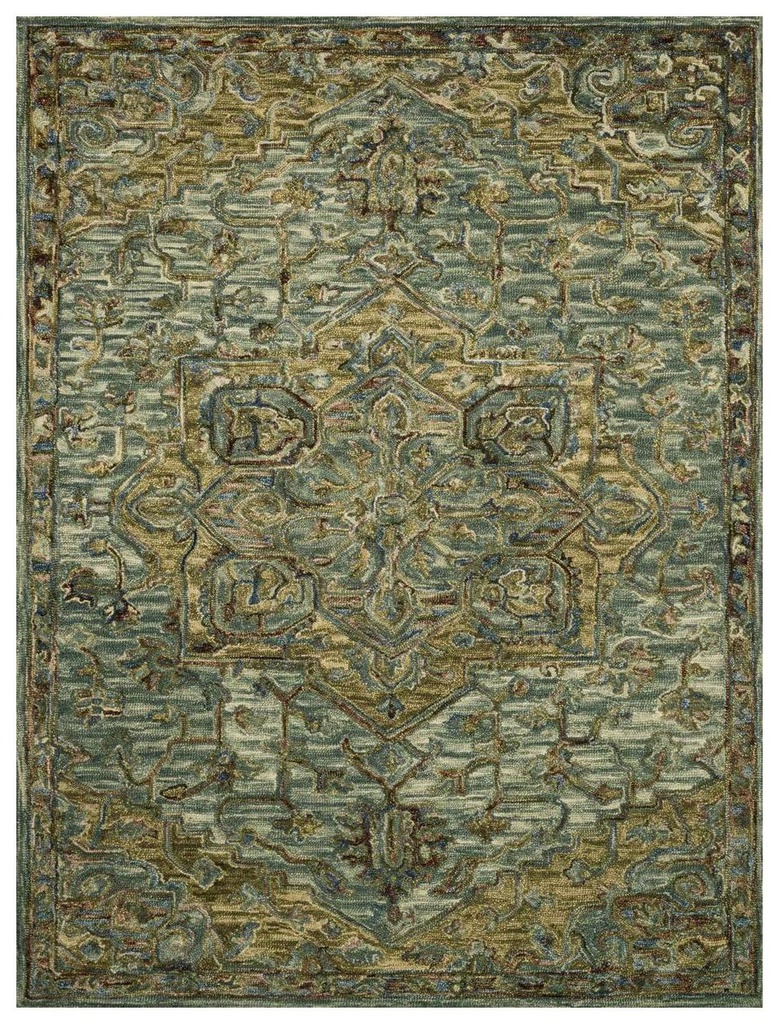 VICTORIA VK-20 DARK GREEN / TOBACCO