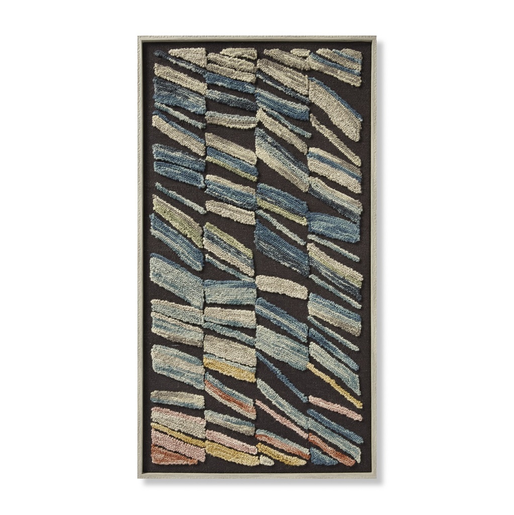 WOOD FRAME DRAFTY BLACK / MULTI