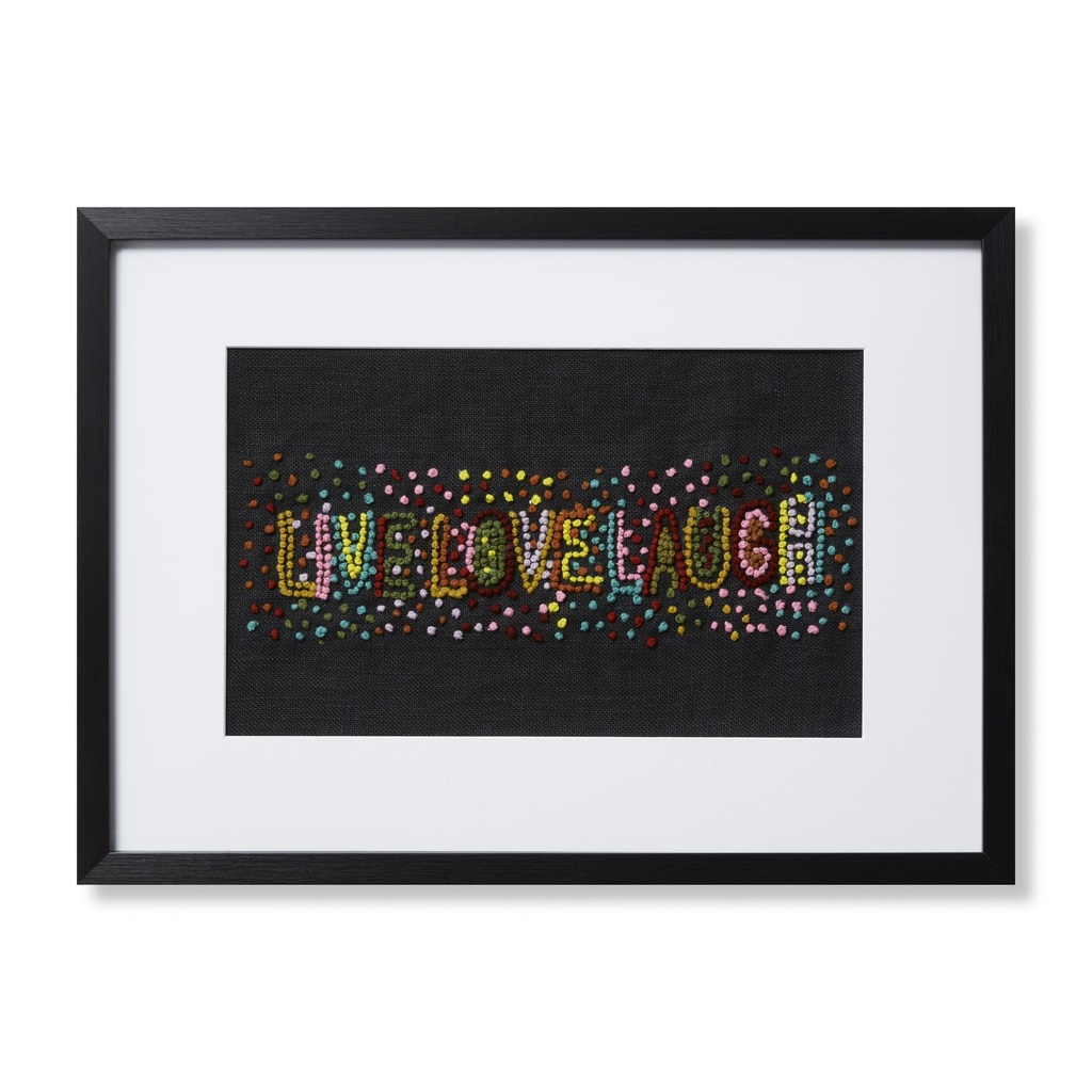 WOOD FRAME LIVEL BLACK / MULTI