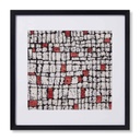 WOOD FRAME LOOKING MULTI / IVORY