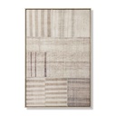 WOOD FRAME PIECE BEIGE / BROWN