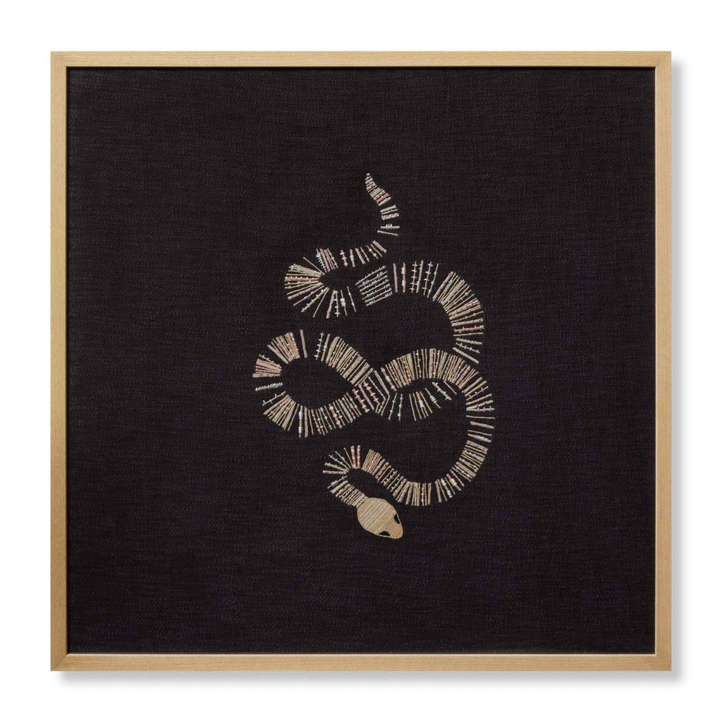 WOOD FRAME SNAKE EYES