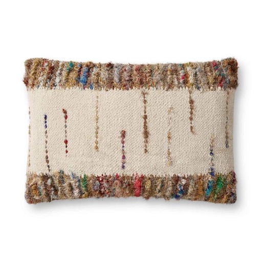 PILLOWS PLL0073 IVORY / MULTI
