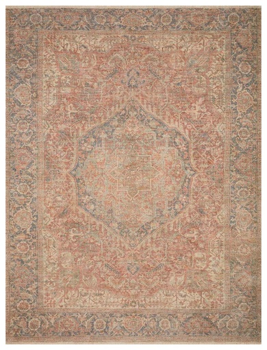 PRIYA PRY-07 BRICK / NAVY