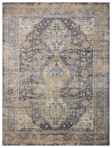 INDRA INA-03 CHARCOAL / NATURAL