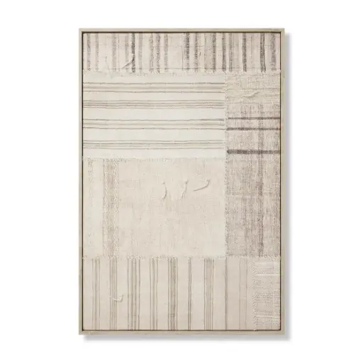 [AS000RENEWNA00Z017] WOOD FRAME RENEWED BEIGE / BROWN