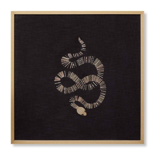 [AS000SNAKXBR00Z051] WOOD FRAME SNAKE EYES