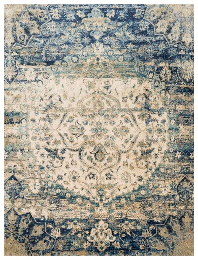 ANASTASIA AF-06 BLUE / IVORY