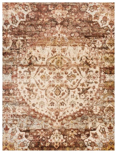 ANASTASIA AF-06 RUST / IVORY