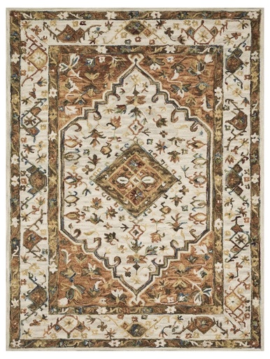 BEATTY BEA-01 IVORY / RUST