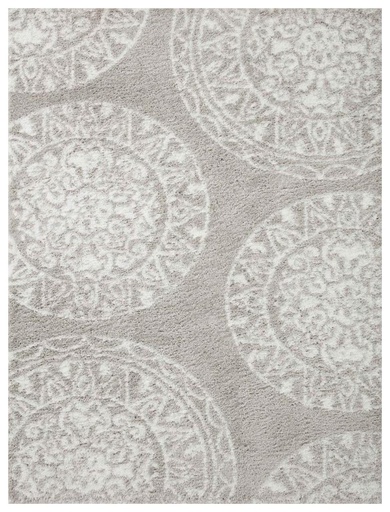 BLISS SHAG BLS-06 GREY / WHITE