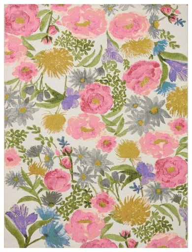 BOTANICAL BOT-01 IVORY / MULTI