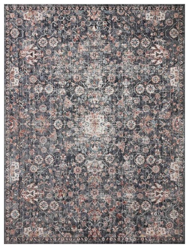 CASSANDRA CSN-03 CHARCOAL / RUST