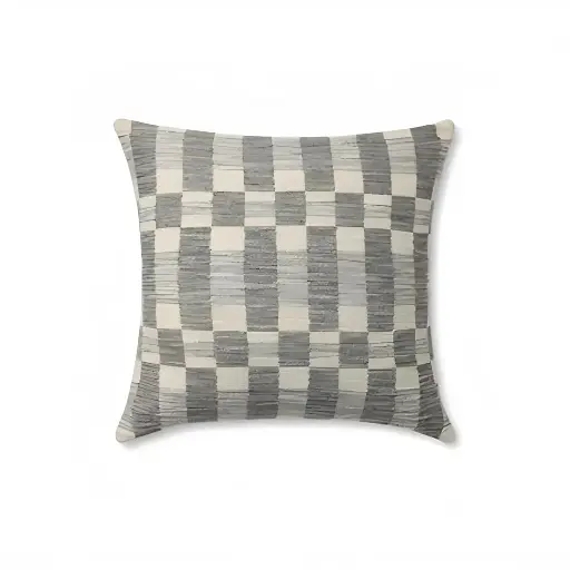 PILLOWS PAL0049 CHARCOAL / IVORY