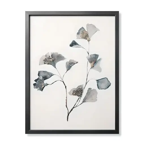 [AS000GINKGDG00A020] WOOD FRAME GINKGO'S GRACE