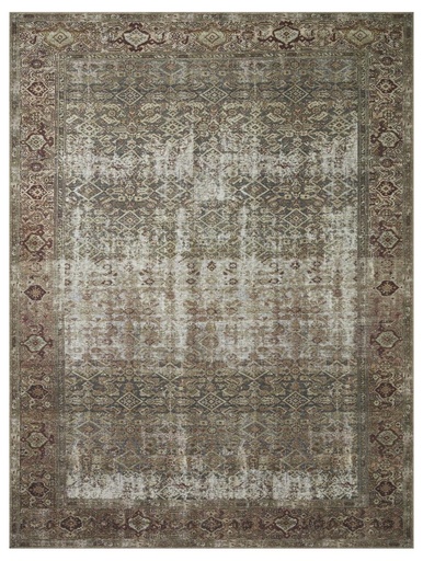 GEORGIE GER-07 MOSS / SALMON