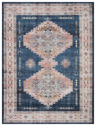 HEIDI HEI-03 DENIM / BLUSH