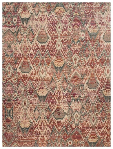 JAVARI JV-04 BERRY / IVORY