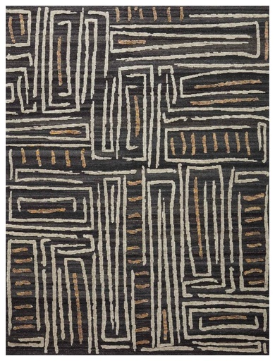 NAOMI NAO-05 CHARCOAL / NATURAL