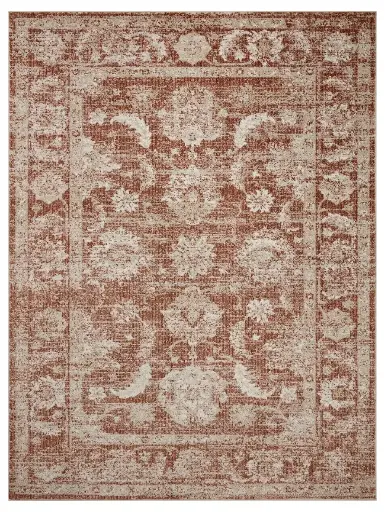 ODETTE ODT-03 RUST / IVORY